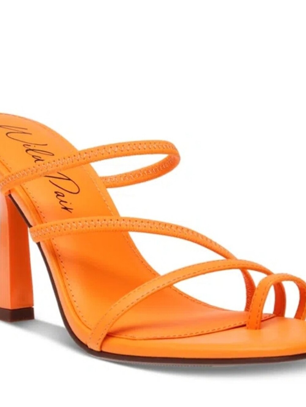 NWOT Vibrant Wild Pair Lenore Strappy Dress Heeled Sandals Size 6.5